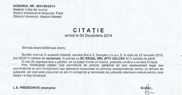 valcea 1