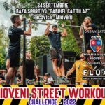 Măsoară-ți forța fizică la “MIOVENI STREET WORKOUT CHALLENGE – 2022” powered by FLUX!