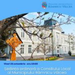 Vineri, 21 octombrie ședință ordinară a CL Rm. Vâlcea. Proiectul ordinii de zi