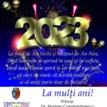 Edilul Florinel Constantinescu: ”La final de An Vechi și început de An Nou vă doresc&hellip;