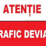 Pitești. Circulație restricționată pe strada Tineretului, pentru lucrări la reţeaua de canalizare