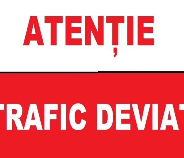 Pitești. Circulație închisă pe Aleea Stadionului, la intersecția cu strada Emil Mortun