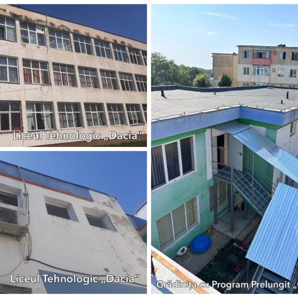 Grădinița cu Program Prelungit „Castelul Magic” și Liceul Tehnologic „Dacia”, din Pitești, vor fi renovate energetic