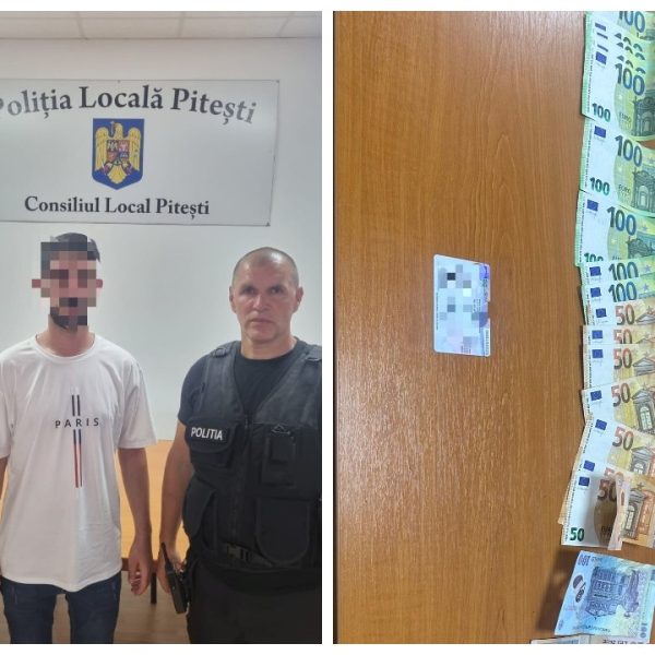 Gest de omenie: Polițiști locali din Pitești i-au returnat banii și actele unui turist turc