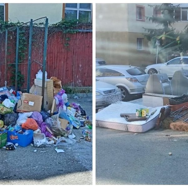 Abandonarea deșeurilor lângă containere este strict interzisă și se sancționează!