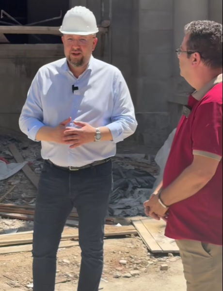 Constantin Rădulescu: Viitorul Spital „Nou” din Râmnicu Vâlcea, lucrări realizate în proporție de 50%