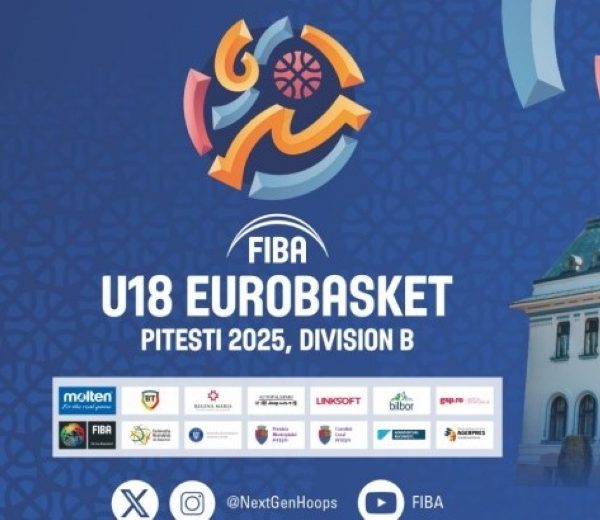 Pitești, gazdă a Campionatului European de Baschet U18! Programul zilei de debut