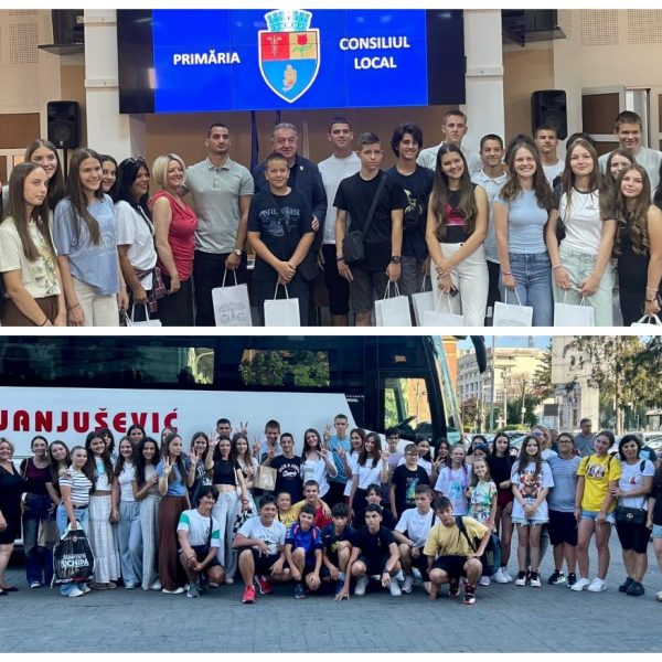 Schimb de experiență între elevii din orașele înfrățite Pitești și Kragujevac!
