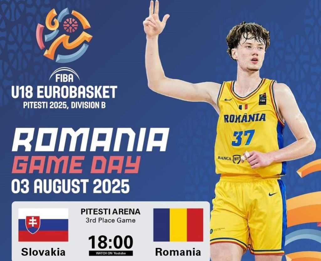 RomâniaU18 – Meci decisiv, la PITEȘTI ARENA! 