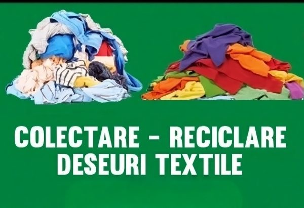 Joi, 28 august, la Topoloveni – campanie de colectare a deșeurilor textile