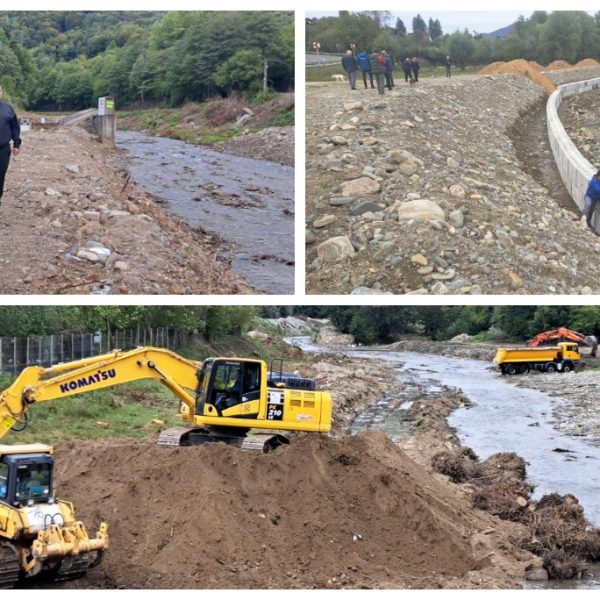 Administrația Bazinală de Apă Argeș-Vedea: lucrările pentru siguranța comunităților aflate aval de barajul Vidraru, aproape de finalizare