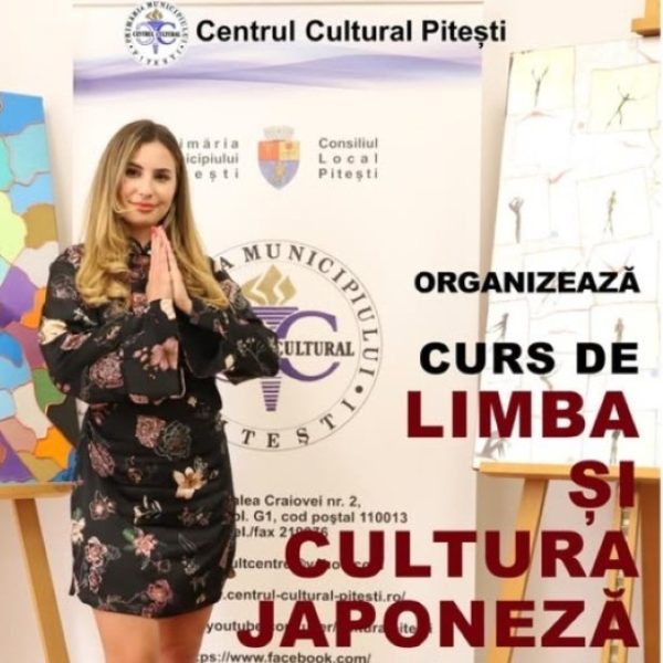 Curs de limbă și cultură japoneză, la Centrul Cultural Pitești
