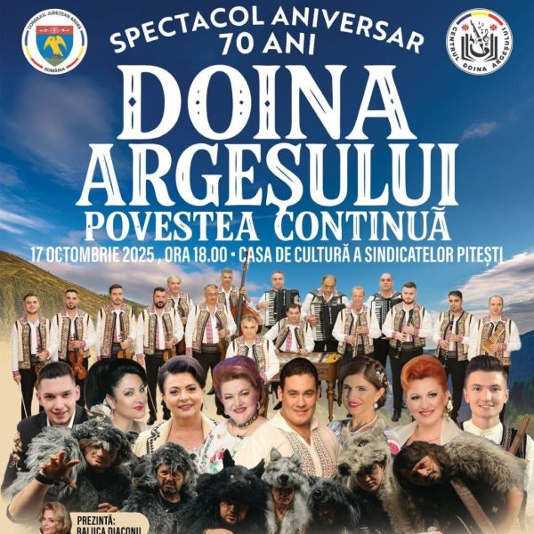 Maraton de evenimente culturale dedicate Orchestrei „Doina Argeșului”, la aniversarea a 70 de ani de activitate!