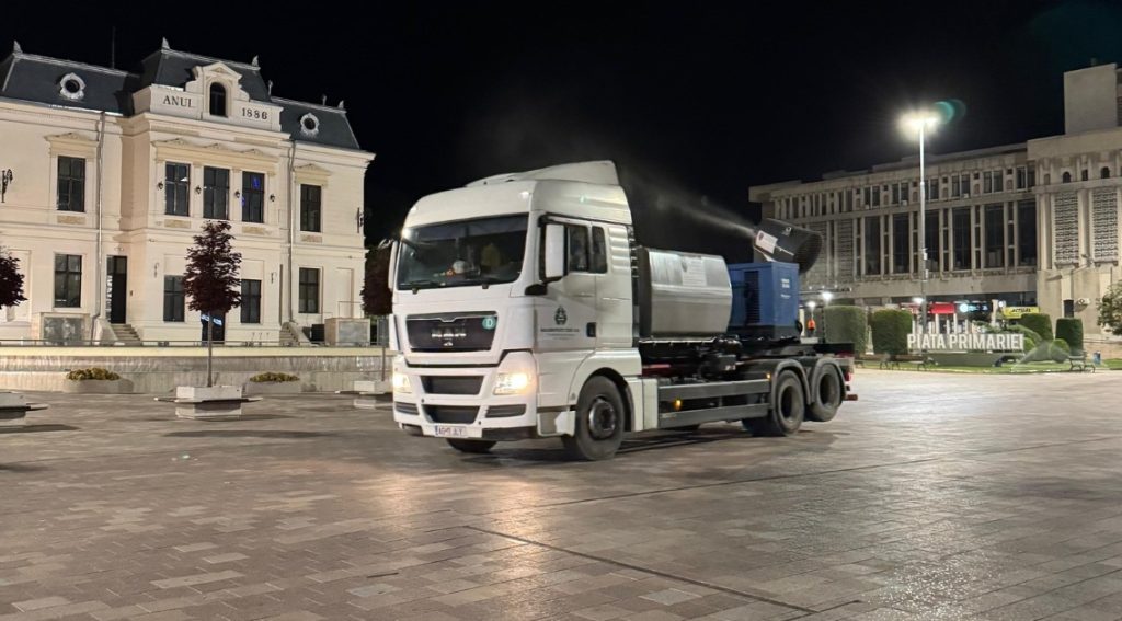 În noaptea asta, la Pitești: ultima etapă a acțiunii de dezinsecție din acest sezon