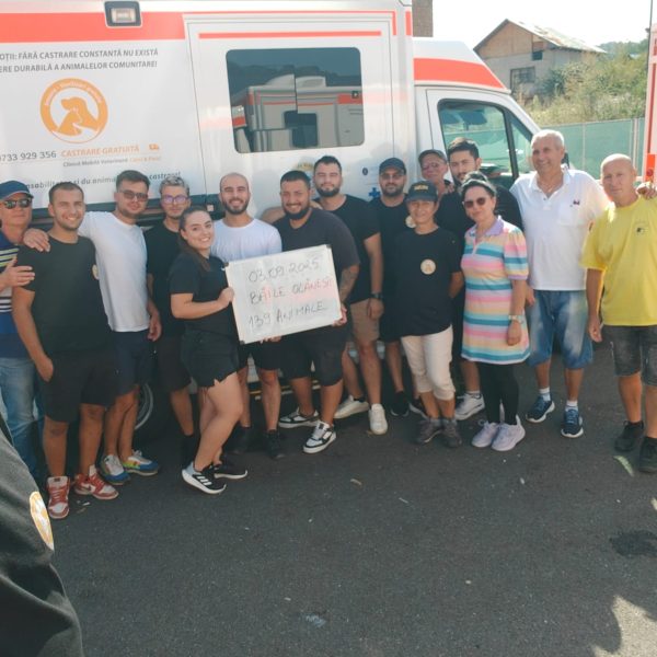 Primarul Sorin Vasilache: Mulțumim echipelor de medici de la Smeura Sterilizări Gratuite