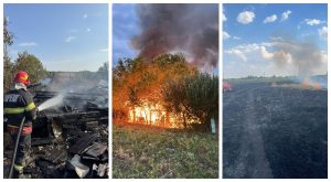 Peste jumătate dintre incendiile izbucnite în Vâlcea, în 2025, au fost cauzate de focul în aer liber. Trei persoane au murit, iar pagubele depășesc 12 milioane de lei