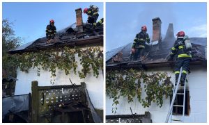 Vâlcean de 89 ani decedat în incendiul care i-a cuprins casa