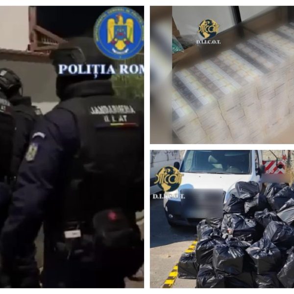 Rețea de contrabandă cu țigări, destructurată la Pitești: percheziții, arestări și un prejudiciu de 250.000 de lei!