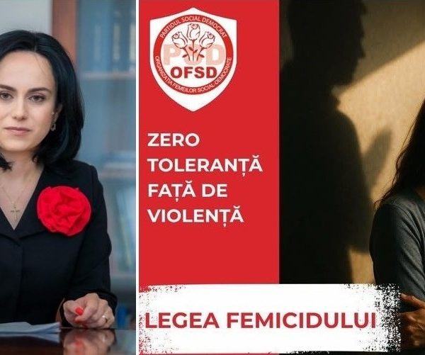 Simona Bucura Oprescu, deputat PSD Argeș, a depus în Parlament un proiect de lege pentru prevenirea și combaterea femicidului
