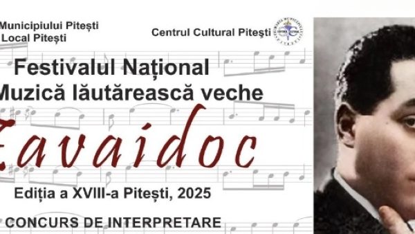 Festivalul ZAVAIDOC, regalul muzicii vechi lăutărești, se întoarce la Pitești cu o nouă ediție!