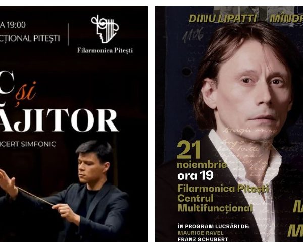 Două seri speciale la Filarmonica Pitești: dirijori de renume și un recital emoționant cu Marius Manole