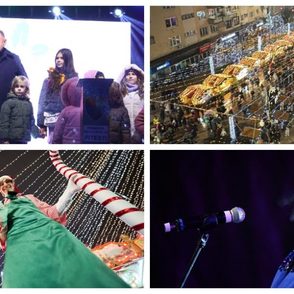 VIDEO. Târgul de Crăciun Pitești 2025 s-a deschis oficial! Primarul Cristian Gentea: Vă doresc tuturor sărbători liniştite cu familiile şi prietenii!