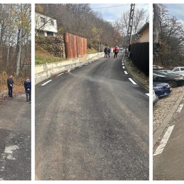 VIDEO. Un nou tronson de drum din Pitești, modernizat. Primarul Gentea: ”Iată diferența!”