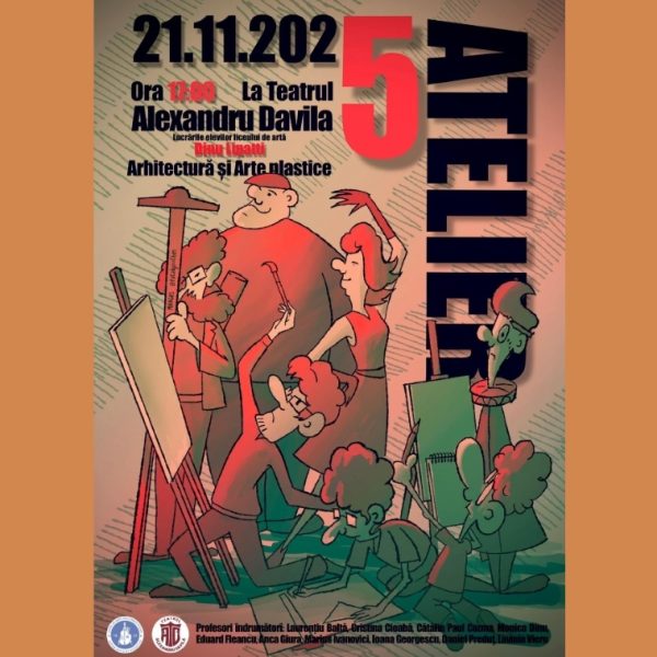 Teatrul ”Alexandru Davila”: Hai și tu la cel mai așteptat ATELIER!