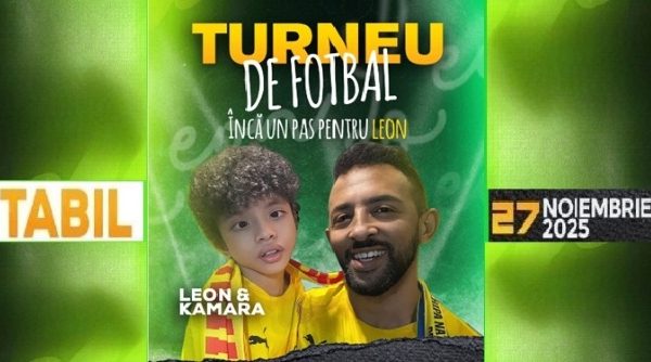 Pitești Arena găzduiește turneul caritabil „Încă un pas pentru Leon”, pe 27 noiembrie