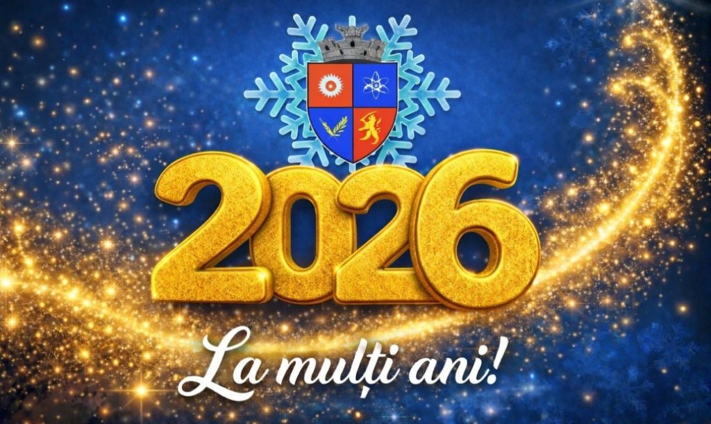 Aurel Costache, primarul Mioveniului: „Privim cu încredere spre 2026! La mulți ani!”