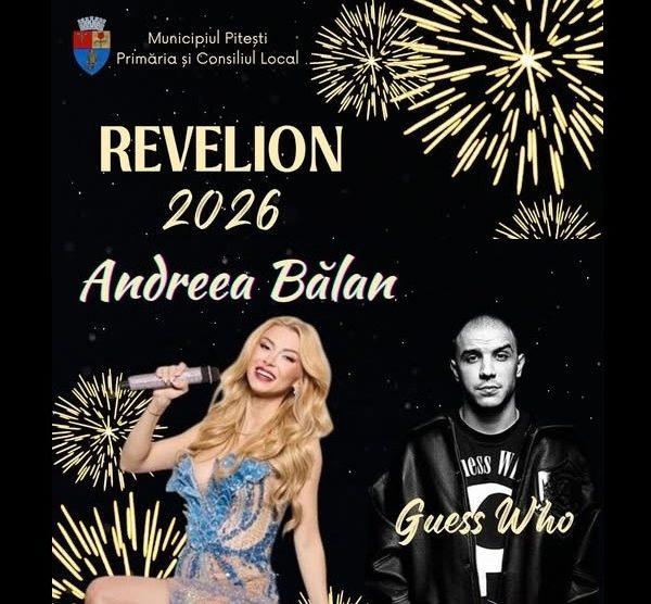 Revelion 2026, în Piața Primăriei Pitești! 