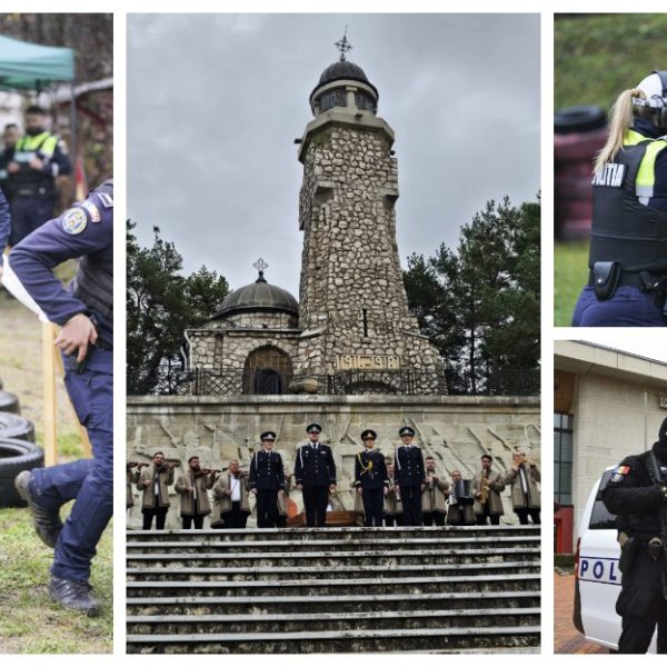 Polițiștii argeșeni au sărbătorit Ziua Națională prin competiții, ceremonii și activități dedicate comunității