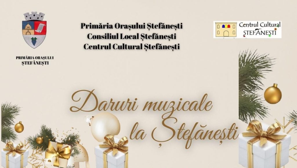 „Daruri muzicale la Ștefănești”: Moș Nicolae, colinde și premiere pentru cuplurile cu 50 de ani de căsnicie