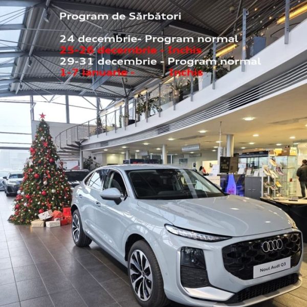 Programul Nurvil Audi în perioada sărbătorilor de iarnă