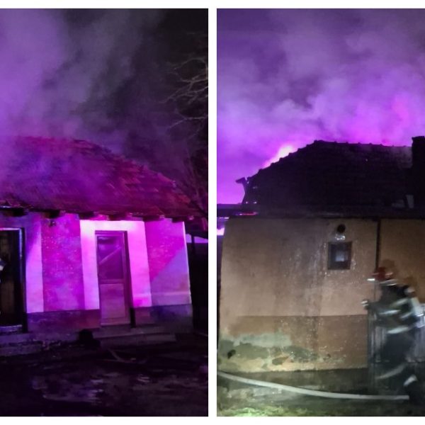 Noapte neagră în Vâlcea: doi bărbați au fost găsiți carbonizați în propriile locuințe