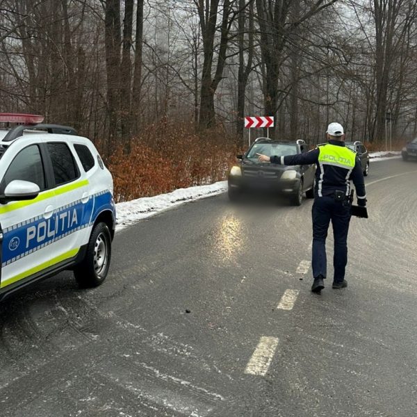 Polițiștii vânează viteza și neregulile pe DN 6