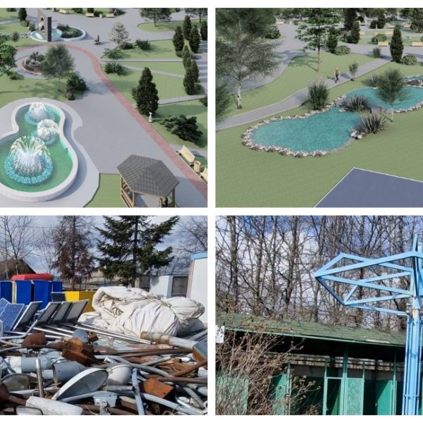 VIDEO. Fostul ștrand din Tudor Vladimirescu se transformă: parc de agrement pentru toate anotimpurile