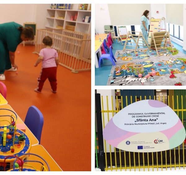 Pitești. S-a deschis creșa „Eroilor”. 92 de noi locuri pentru copiii din Pitești!