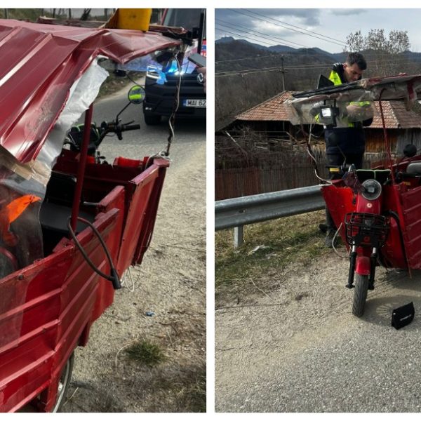 Tragedie într-o comună din Vâlcea: un bărbat și-a pierdut viața după ce s-a răsturnat cu triciclul