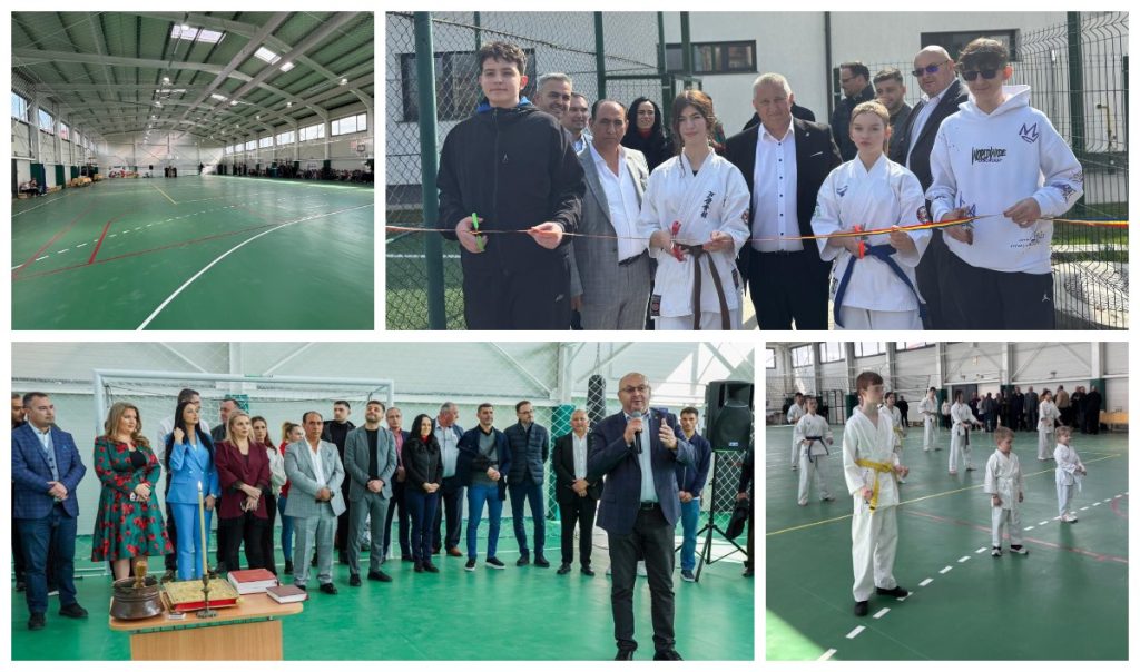 Sală de sport modernă, inaugurată la Oarja: investiție pentru copii și viitorul comunității