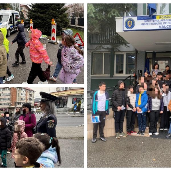 „Ziua Porților Deschise” la Poliția Vâlcea. Peste 500 de copii au descoperit cum arată munca de polițist