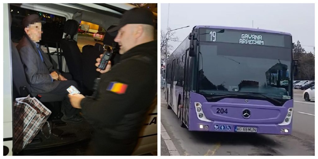Un bătrân de 86 ani, rătăcit pe traseul liniei 19 în Pitești, a ajuns acasă în siguranță