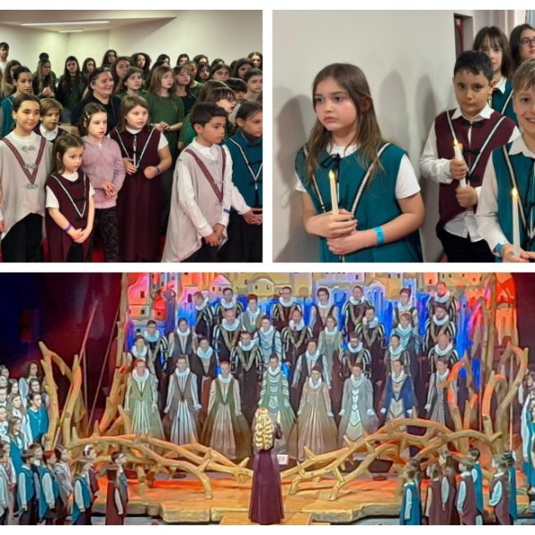 Mândrie pentru Argeș: micii artiști ai Centrului „Doina Argeșului”, pe scenă alături de Corul Madrigal, în turneul „Săptămâna Patimilor”