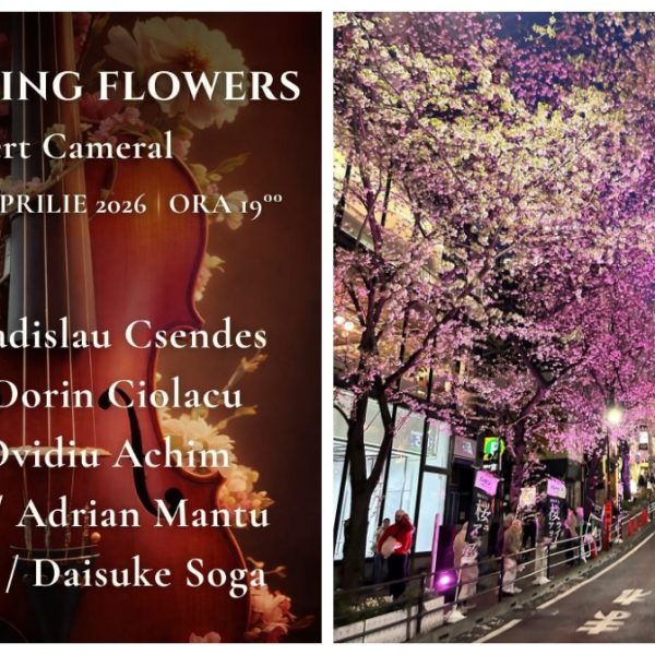 Celebrating Flowers, program de muzică japoneză, la Filarmonica Pitești