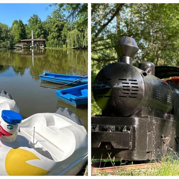 Din acest weekend, în Parcul Ștrand: plimbări cu barca, hidrobicicleta și trenulețul