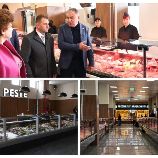 VIDEO. Piața Ceair are un nou sector de carne și pește, complet modernizat. Investiție de peste 1 milion de lei