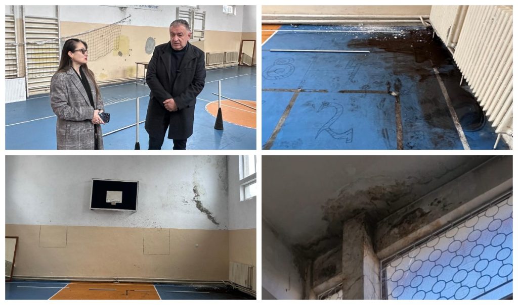 VIDEO. Alte două săli de sport din unități de învățământ piteștene intră în reabilitare!