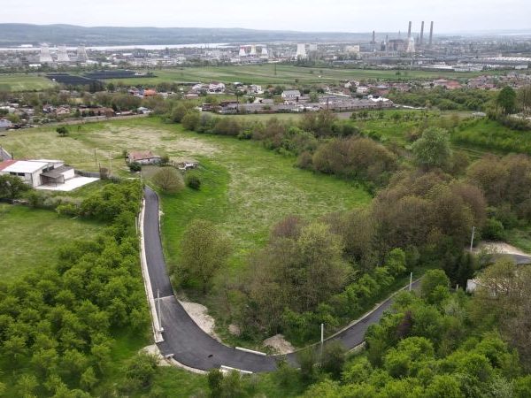 DADP și-a făcut „cartier general” în Căzănești: strada Săveasca a fost asfaltată și se pregătește strada Socului