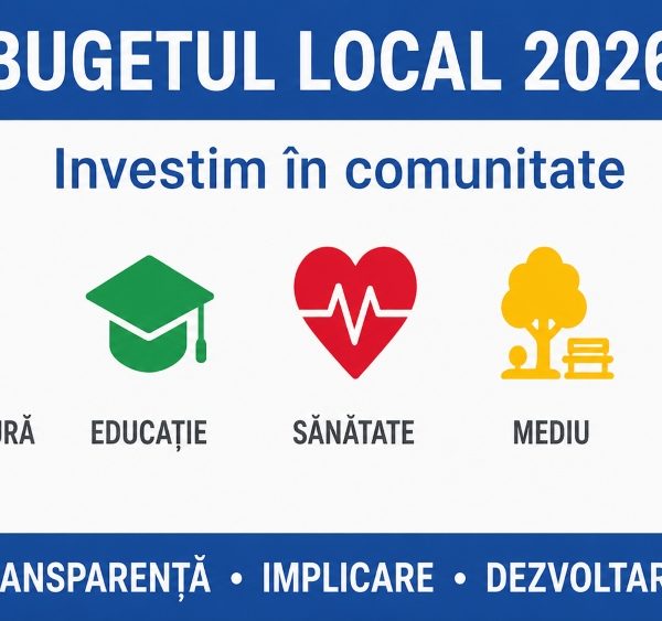 Bugetul Ștefăneștiului pe 2026, în dezbatere publică, miercuri. Cetățenii sunt invitați să participe