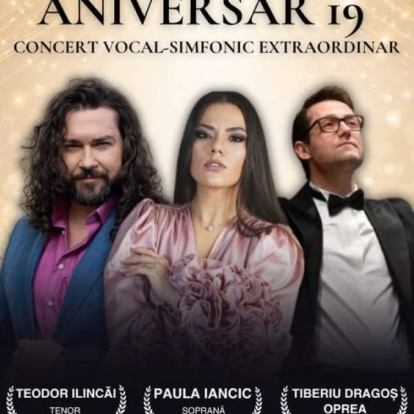 Concert vocal-simfonic extraordinar aniversar, la Filarmonica Pitești